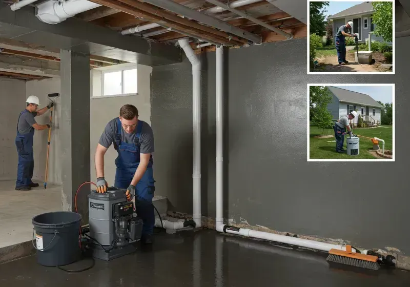 Basement Waterproofing and Flood Prevention process in Montgomery County, IA